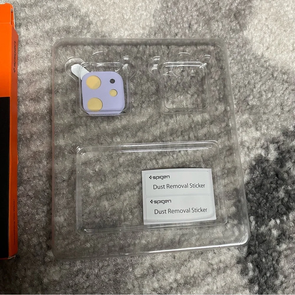 GLASR Slim Purple Camera Lens iPhone 11 Glass Screen Protector